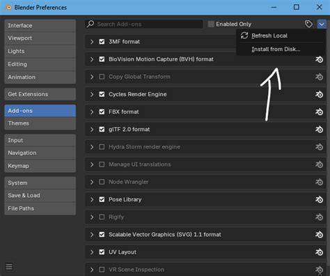 Blender 3MF Format .